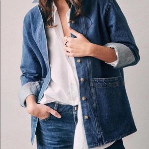 Sezane Denim Jacket in perfect condition.